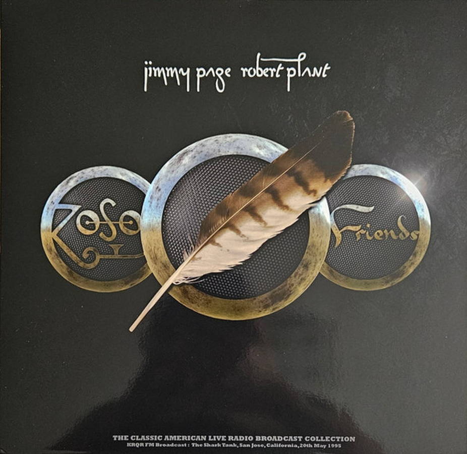 Jimmy Page, Robert Plant – Friends. Live (3LP clear)